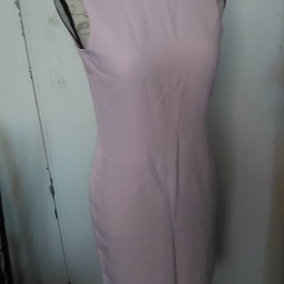 Size 2P Casual Annie Petite Light Pink Sleeveless Dress - Picture 2 of 2